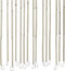 vidaXL - Insectengordijn - bamboe - print - 90x220 - cm - bamboe