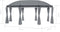 vidaXL - Prieel - met - gordijnen - 520x349x255 - cm - antracietkleurig