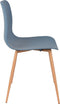 ANLI STYLE CHAIR LEON BLUE