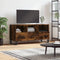 vidaXL - Tv-meubel - 102x36x50 - cm - bewerkt - hout - gerookt - eikenkleurig