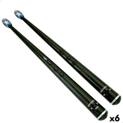 Bontempi Drumstokken - Elektrisch - Licht - Zwart (2 stuks)