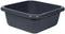 Curver Afwasbak - Vierkant - 10 Liter - Ergonomische handgrepen - Antraciet