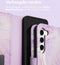 iMoshion Hoesje Geschikt voor Samsung Galaxy S23 Hoesje Met Pasjeshouder - iMoshion Design Bookcase smartphone - Paars / Purple Marble