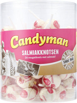 Candyman - Salmiakknotsen - Dé nougat met salmiak - (60 stuks)