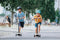 Croozaboo - Design Kids Scooter - Step - 3 tot 10 jaar - drie wielen - brede plank - Black line