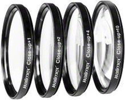 Walimex Close-up Macro Lenzen Set 52mm - Ideaal voor macrofotografie - Hoogwaardige glazen lenzen