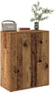 vidaXL - Dressoir - 60x30x75 - cm - bewerkt - hout - oud - houtkleurig