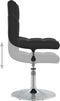 vidaXL - Eetkamerstoelen - 4 - st - kunstleer - zwart