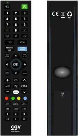 Vervangende afstandsbediening - Algemene voorwaarden - FIDELIO Sony - Voor Sony televisies - Zonder programmering - Klaar voor gebruik