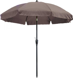 Madison Parasol Lanzarote - Stokparasol - 250 cm - Taupe