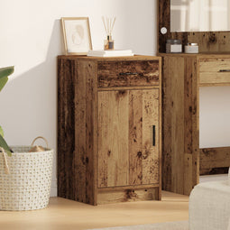 vidaXL - Dressoir - Oud - Hout - 40x41x75 - cm - Bewerkt - Hout