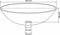 vidaXL - Wasbak - gehard - glas - 42 - cm - transparant