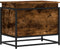 vidaXL - Opbergbox - met - deksel - 60x40x51,5 - cm - bewerkt - hout - gerookt - eiken