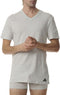 Adidas V-Neck Shirt Heren - V-hals T-shirt - Actief katoen - 3-pack (3 stuks)