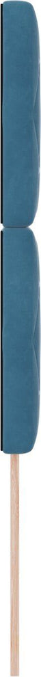 vidaXL - Hoofdbord - met - Cristal - Knoppen, - Ge - tufted, - Donkerblauw, - 100 - cm, - Fluweel