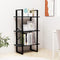vidaXL - Opbergrek - 60x30x105 - cm - massief - grenenhout - zwart