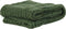 Light & Living - Plaid KNITTED - 152x127x0.5cm - Groen