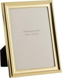 J-Line fotolijst Klassiek - metaal - goud - medium - 2 stuks