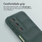 imoshion Hoesje - Geschikt voor Samsung Galaxy A25 (5G) - EasyGrip Backcover - Donkergroen