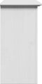 vidaXL BODO - Badkamerwandkast - Wandgemonteerd - 44x30x60 cm - wit