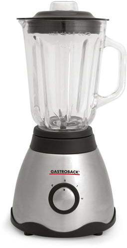 Gastroback Vital - Blender - 850W 1,5L 2 snelheden - Geborsteld RVS