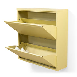 BILLY 2 Schoenenkast - Butter Yellow