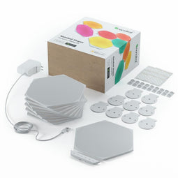 Nanoleaf Shapes Hexagons Starterkit - Slimme Verlichting - 9 LED/RGB Panelen - Siri Google Alexa