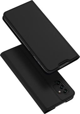 Dux Ducis - Slim bookcase hoes - Geschikt voor Samsung Galaxy A13 4G - Zwart
