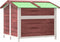 vidaXL - Hondenhok - 96x87x80,5 - cm - massief - grenenhout - mokkakleurig