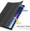 Dux Ducis - Lenovo Tab P11 Pro Gen 2 - Domo Tri-fold Case - Auto Wake/Sleep - Zwart