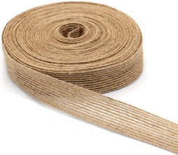 Multifunctionele Jute Lint Set - 2 Rollen, 80 meter voor Creatieve Projecten