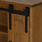 vidaXL - Hangkast - HALDEN - met - schuifdeur - 49x22,5x70 - cm - grenenhout