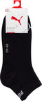 Puma - Unisex Quarter Plain Enkelsokken - Gerecycled materiaal - Zwart (3-pack)