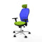 Jorquera Piqueras y Crespo 3D086N2 - Bureaustoel met hoofdsteun - Verstelbare hoogte - Pistache
