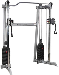 Body-Solid GDCC200 - Compacte Functional Trainer - 2x 75 kg gewichtenstapel - Grijs