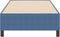 vidaXL - Ligbed - Blauw - 80x200 - cm - Corduroy - Stof