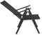 909 Outdoor 909 - Tuinstoelenset - Inklapbaar met zachte bekleding - Zwart (2 stuks)