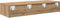 vidaXL - Wandschap - met - lades - 100x36x19 - cm - bewerkt - hout - artisanaal - eiken