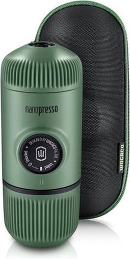 Wacaco Nanopresso - portable espresso machine - 18 bar druk - Moss Green