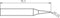 Weller RTP 001 C - Soldeerpunt Conisch - 0.1 mm - 18.5 mm lengte