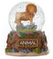 Dream Horse Animal World - Sneeuwbol Wild Dier - Glitters rond leeuw olifant giraffe neushoorn zebra tijger