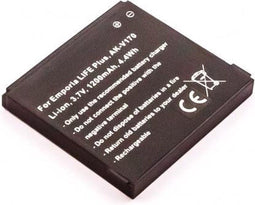Accu geschikt voor Handy Emporia LIFE Plus AK-V170 batterij LIFE +