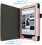 imoshion E-reader Hoesje - Geschikt voor Kobo Aura H2O - Vegan Leather Bookcase - Rosé Goud