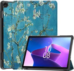 iMoshion Tablet Hoes Geschikt voor Lenovo Tab M10 (3rd gen) - iMoshion Design Trifold Bookcase - Groen /Green Plant