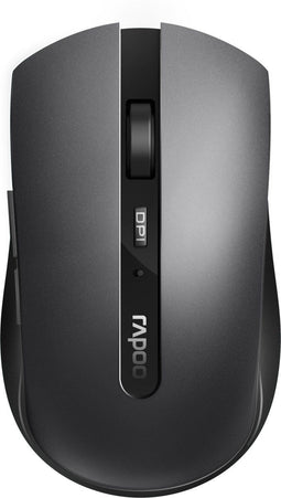 Rapoo 7200M - Draadloze muis - Multi-mode verbinding tot 3 apparaten - Grijs