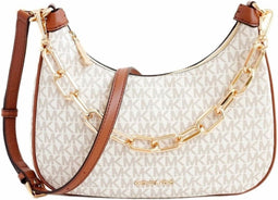 Handtas Dames Michael Kors CORA-VANILLA Grijs 27 x 21 x 7 cm