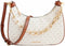 Handtas Dames Michael Kors CORA-VANILLA Grijs 27 x 21 x 7 cm
