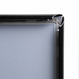 Klika - Kliklijst 21x30cm ALU 25mm A4 zwart - 8 stuks
