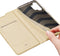 Dux Ducis - Slim bookcase hoes - Geschikt voor Samsung Galaxy A13 4G - Goud
