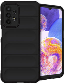 imoshion Hoesje - Geschikt voor Samsung Galaxy A23 (5G) - EasyGrip Backcover - Zwart